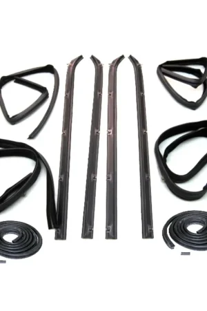 Deal Window Sweeps Channel Door Seal Kit LH, RH for 1980-1993 Dodge Vehicles