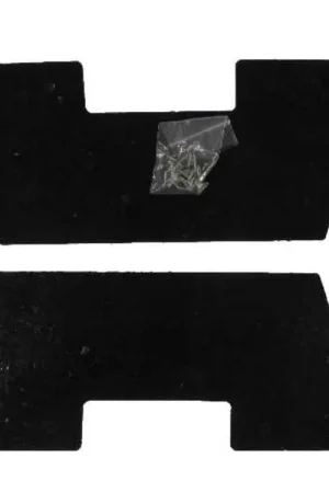 Bumper Splash Shields for 1970-1972 Pontiac LeMans Masticated Rubber Unpainted Wholesale