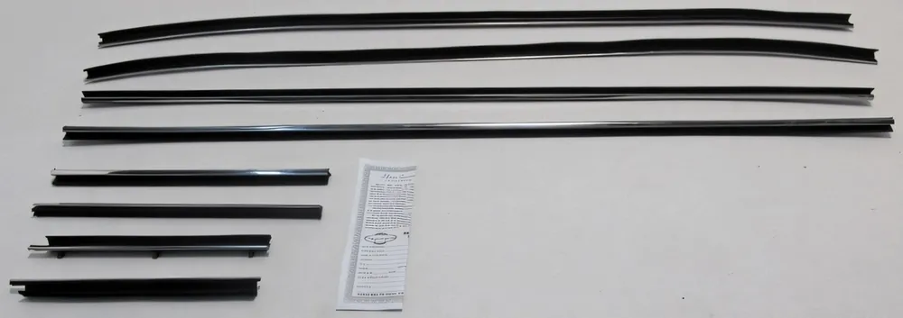 Save Now OEM Window Sweeps for 1970 Plymouth Barracuda 2 Door Coupe Felt Kit USA Made