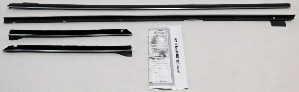 Window Sweeps Felt Kit for Chevrolet Caprice 1968 2Dr Hardtop Authentic 4pcs Buy Online