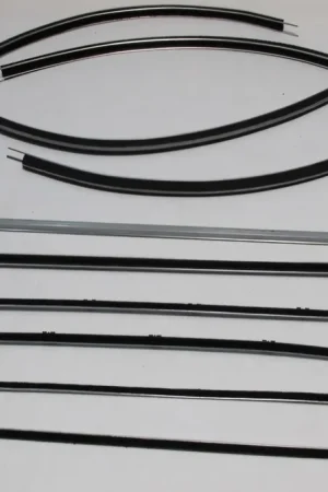 Window Sweeps for Chevrolet 150 1955-1957 2Dr Sedan Delivery Replacement 8pcs Free Delivery