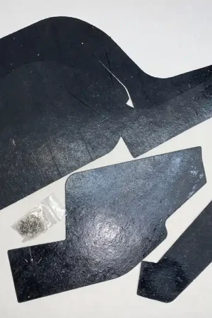 Fender Dust Splash Shield for Oldsmobile Delta 88 98 1969-70 2/4DR Rubber Authentic