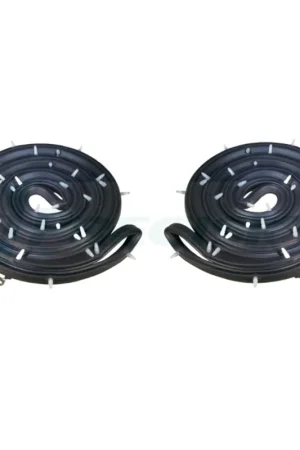Door Rubber Weatherstrip Seal, Front 2pc for 61-64 GM 4Dr Sedan/Wagon Best Choice