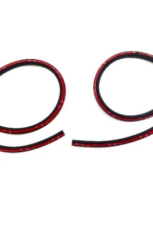 Door Rubber Weatherstrip Seal LH, RH, Upper for 1980-1990 Ford Vehicles Original