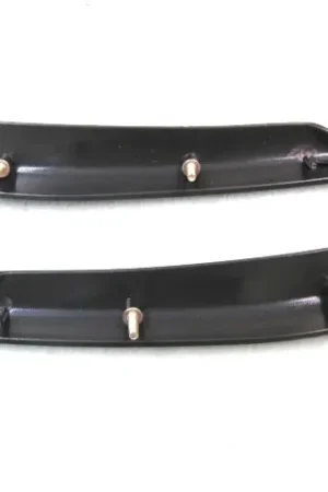 Get Yours Window Sweeps Belt Molding Extensions Front for 1988-1993 Ford Mustang