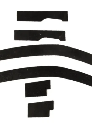 Hot Deal Front Fender Inner Splash Seals W/Staples 6Pc for 1970-72 AMC Hornet Made in USA