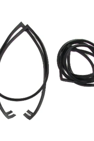 Side Door Rubber Weatherstrip Seal, Left and Right Hand 2pc. for 64-70 A100 Van Limited Edition