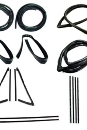 Reduced Price Door Seal Window Sweeps Channel Kit, w/ Weatherstrip Trim Groove - Small