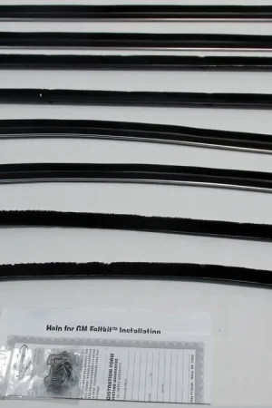 Original Window Sweeps Felt Kit for 1968 Buick Gran Sport 2 Door Sedan OEM Made in USA