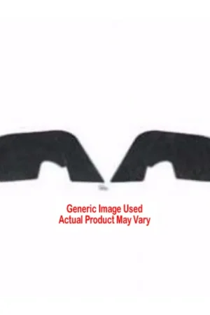 Splash Shield for 1978-1979 Dodge Magnum Masticated Rubber Unpainted Front 2 pcs Exclusive Offer