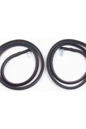 While Supplies Last Door Rubber Weatherstrip Seal, Left and Right Hand 2pc. for 1978-1982 Chevy/GMC
