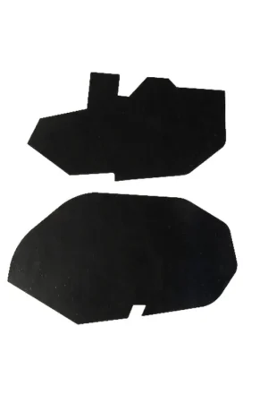 Big Sale Inner Fender Splash Shields With Clips for 1964-66 Chrysler Imperial Made in USA