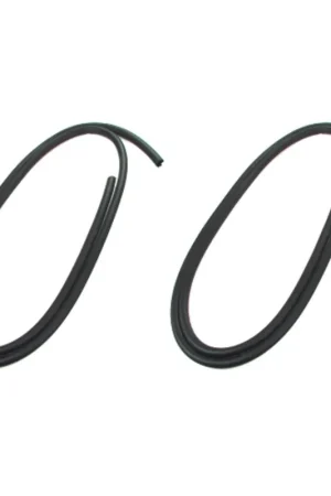 Price Cut Door Rubber Weatherstrip Seal, Left and Right Hand 2pc for 1975-91 Ford Econolin