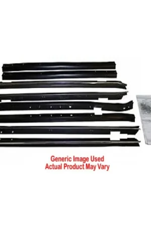 Professional Grade Window Sweeps Felt Kit for 1966-1967 Oldsmobile Cutlass 2 Door Convertible