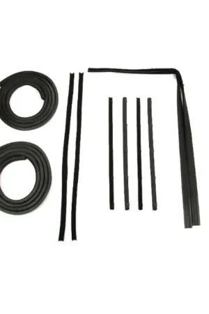 Door Seal Window Sweeps Channel Kit Left and Right 10pc for 78-79 Dodge/Plymouth Bargain
