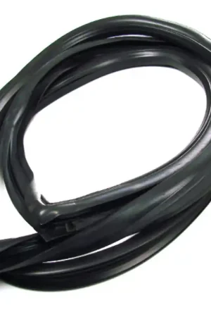 Modern Windshield Rubber Weatherstrip Seal w/ Trim Groove for Steel Trim for 1967-70 GM