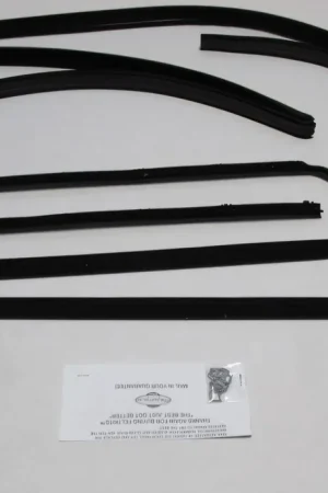 Division Bar Channel Weatherstrip for 1980-1987 Ford Truck Unpainted Left Right Free Delivery