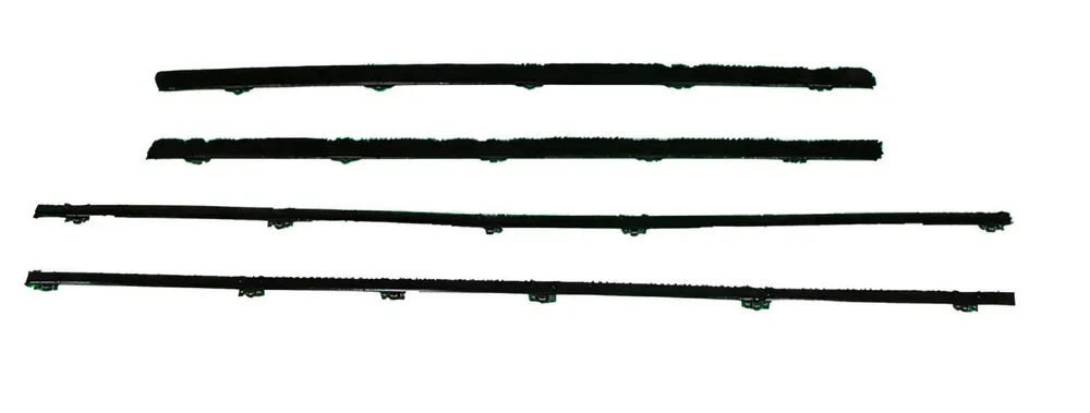 Window Sweeps Felt Kit for Pontiac GTO Lemans 1965 DR Hardtop OEM 4Pc Inner Order Now