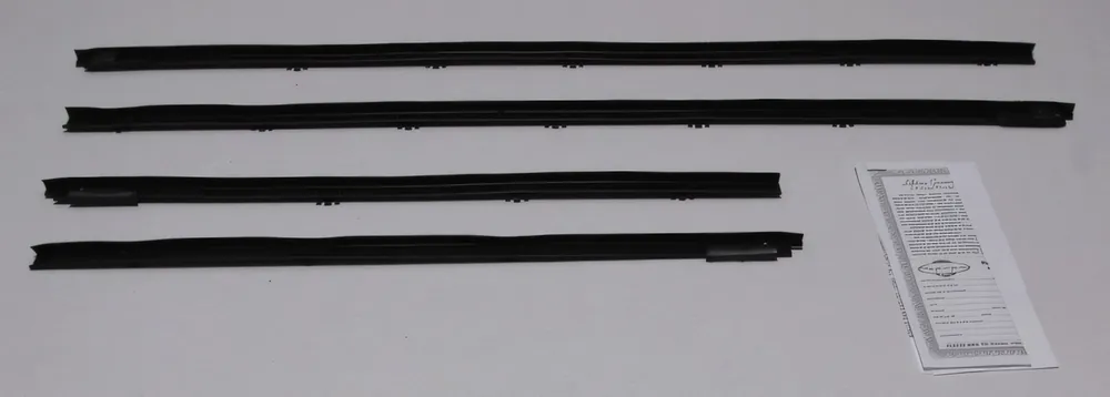 One Day Deal Window Sweeps Felt Kit for 1964-1965 Chevrolet Chevelle 2 Door Coupe OEM