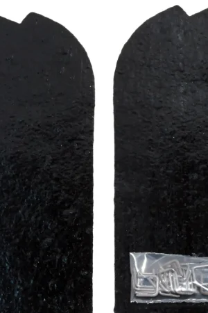 Rear Bumper To Body Dust Shield Pair for Chevrolet Full Size 1962 2/4DR Rubber Trusted Brand