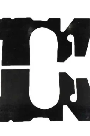 Splash Shield for 1988 Pontiac Fiero Masticated Rubber Unpainted Front 2 pieces Fast Shipping