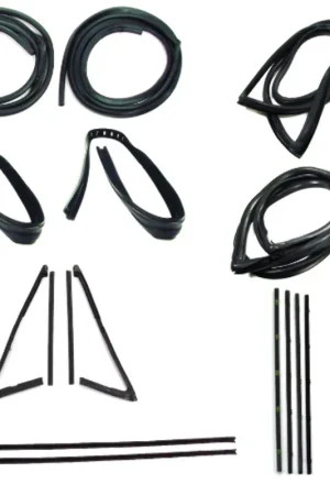 Door Seal Window Sweeps Channel Kit, w/ Weatherstrip Trim Groove - Large Must Have