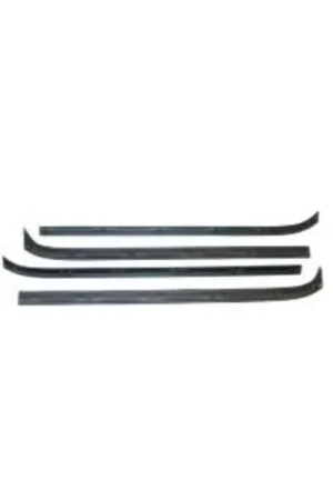 1975-1979 Ford F100, Ford F150, Ford Bronco, Window Sweeps Felt Kit Belt Line Weatherstrip 4Pc. Money Back Guarantee