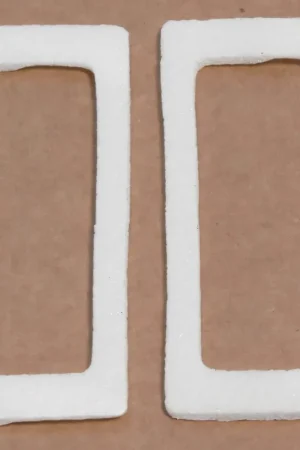 Editor’s Pick Rear Marker Lamp Lens Gasket Pair for Ford Mustang 1970 2DR Rubber Made in USA