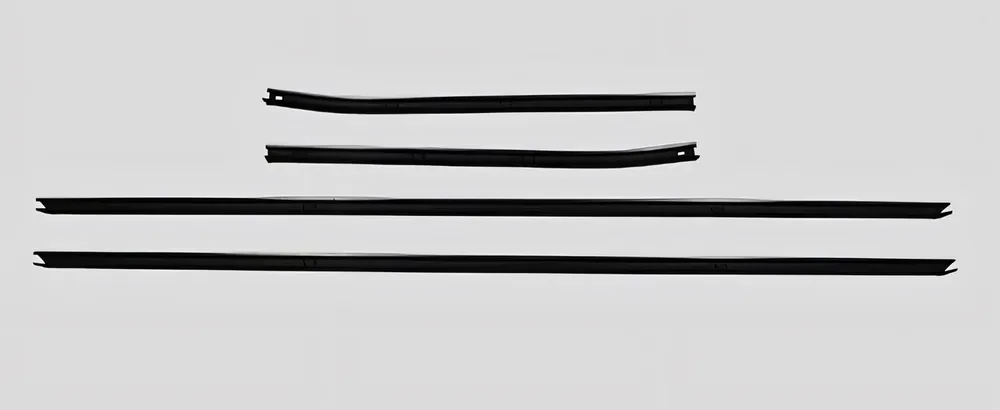 Secure Checkout Window Sweeps Felt Kit for Camaro Firebird 1968-69 Coupe OEM Standard Interior