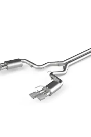Limited Edition MBRP Exhaust Aluminized Steel 3" Cat-Back Dual Rear with Quad Dual Wall Tips (Street Version) for 2018-2023 Ford Mustang GT 5.0L - S7205AL