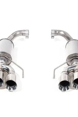 Reduced Price Roush Axle-Back Exhaust System with Quad Polished Tips for 2018-2023 Mustang GT 5.0L V8 - 422097