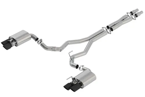 No Minimum Order Borla 2018-2023 Ford Mustang GT 5.0L V8 AT/MT RWD 2DR w/Valves Cat-Back ATAK #140743BC