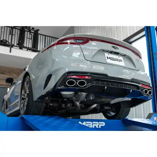 MBRP Exhaust Aluminized Steel 2.5" Cat Back Dual Rear Exit for 2018-2021 Kia Stinger 3.3L RWD/AWD - S4704AL Bargain