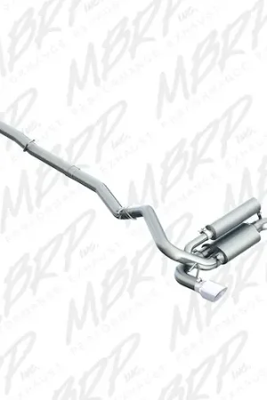 MBRP Exhaust Aluminized Steel 3" Cat Back Dual Rear Outlet for 2016-2018 Ford Focus RS - S4203AL Deal