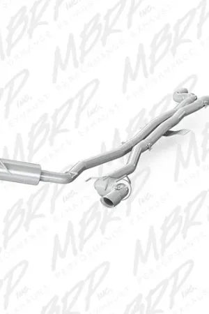Trusted Brand MBRP Exhaust T409 Stainless Steel 3" Dual Cat Back with Round Tips for 2010-2015 Chevrolet Camaro, V8 6.2L 6 Speed - S7018409