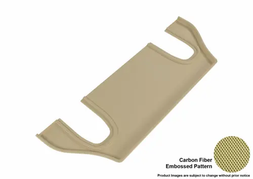3D MAXpider 2016-2020 Tesla Model X 6-Seats Kagu 3rd Row Floormats - Tan Markdown