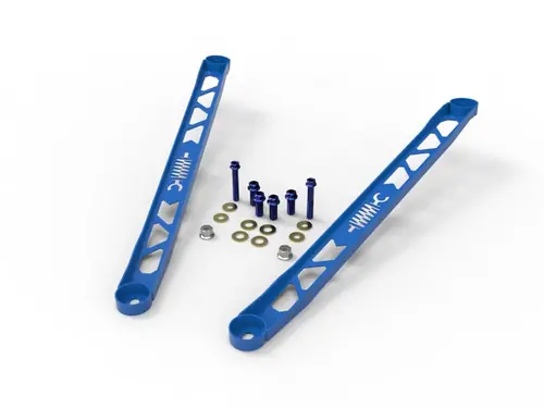 aFe CONTROL 304 Stainless Steel Front Suspension Strut Brace Blue - Toyota GR Supra (A90) 20-21 Price Drop