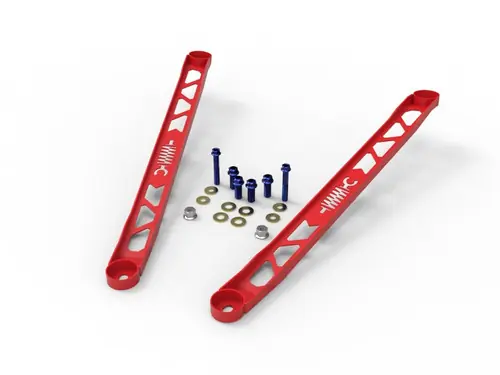 aFe CONTROL 304 Stainless Steel Front Suspension Strut Brace Red - Toyota GR Supra (A90) 20-21 Time-Limited