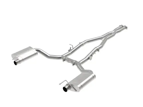 Authentic aFe MACH Force-Xp 3in 304 SS Cat-Back Exhaust 15-20 Dodge Charger Hellcat V8-6.2L (sc) / 392 V8-6.4L