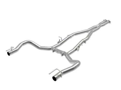 aFe MACH Force-Xp 3in 304 SS Cat-Back Exhaust 15-20 Dodge Charger Hellcat V8-6.2L/6.4L w/o Muffler Wholesale