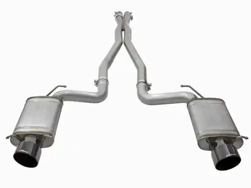 aFe Power MACH Force-Xp 3in 304 Stainless Steel Cat-Back Exhaust w/Black Tip for Cadillac CTS-V 09-15 V8-6.2L (sc) #49-34063-B Mega Sale