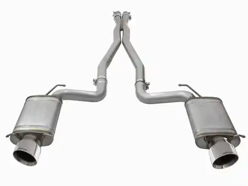 aFe Power MACH Force-Xp 3in 304 Stainless Steel Cat-Back Exhaust w/Polished Tip for Cadillac CTS-V 09-15 V8-6.2L (sc) #49-34063-P Wholesale