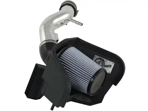 Crafted aFe Power Magnum FORCE Stage-2 Pro DRY S Cold Air Intake Non-Oiled for Ford Mustang 11-14 V6-3.7L #51-12102-P