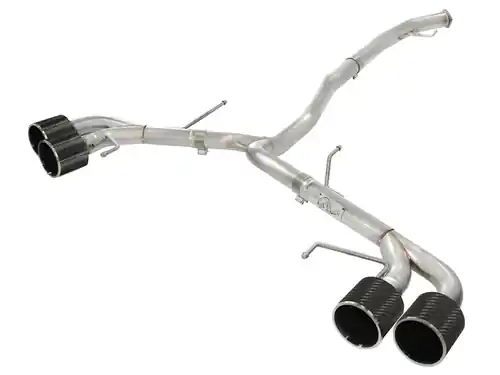 Limited Time aFe Power Takeda 3in to 2-1/2in 304 Stainless Steel Cat-Back Exhaust for Nissan GT-R (R35) 09-17 V6-3.8L (tt) #49-36108-C