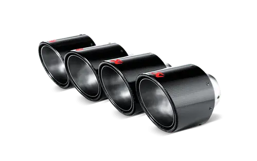 Original Akrapovic Tail Pipe Set (Carbon,dia 125 mm) for 2006-2013 Chevrolet Corvette ZO6/ZR1 (C6) #TP-NIR35C