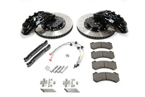 Today Only Alcon 2009+ Nissan GT-R R35 412x36mm Rotor Sky Blue 6 Piston Caliper RC6 Front Axle Kit