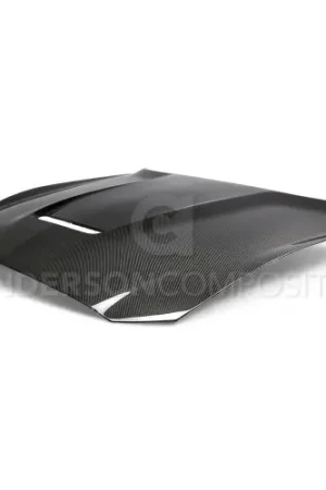 Anderson Composites 2015-2020 Ford Mustang Shelby GT350 Double Sided Carbon Fiber Hood - AC-HD15FDMU350-OE-DS Reduced Price
