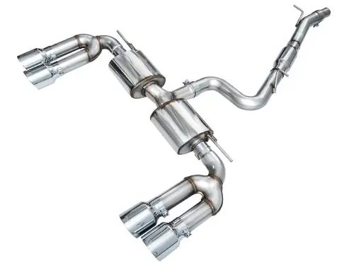 Grab Now AWE 2022-2024 Audi 8Y S3 Touring Edition Exhaust - Chrome Silver Tips