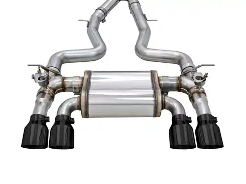 AWE Tuning 2015-2018 BMW F8X M3/ 2015-2020 BMW M4 SwitchPath Catback Exhaust - Diamond Black Tips - 3025-43074 Flash Sale
