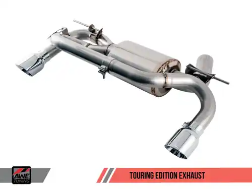 AWE Tuning 2016-2018 BMW F3X 340i / 2017-2020 BMW 440iTouring Edition Axle-Back Exhaust - Diamond Black Tips (102mm) - 3010-33042 Hassle-Free Returns